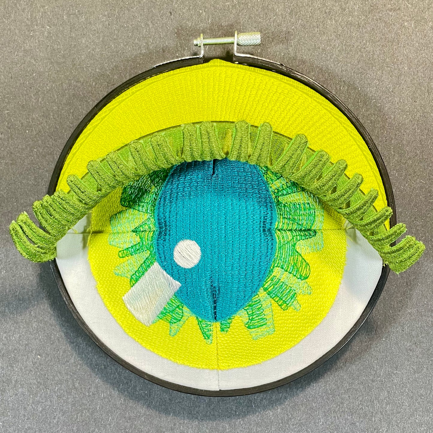 CAI | Wall Hanging Fiber Art Eye