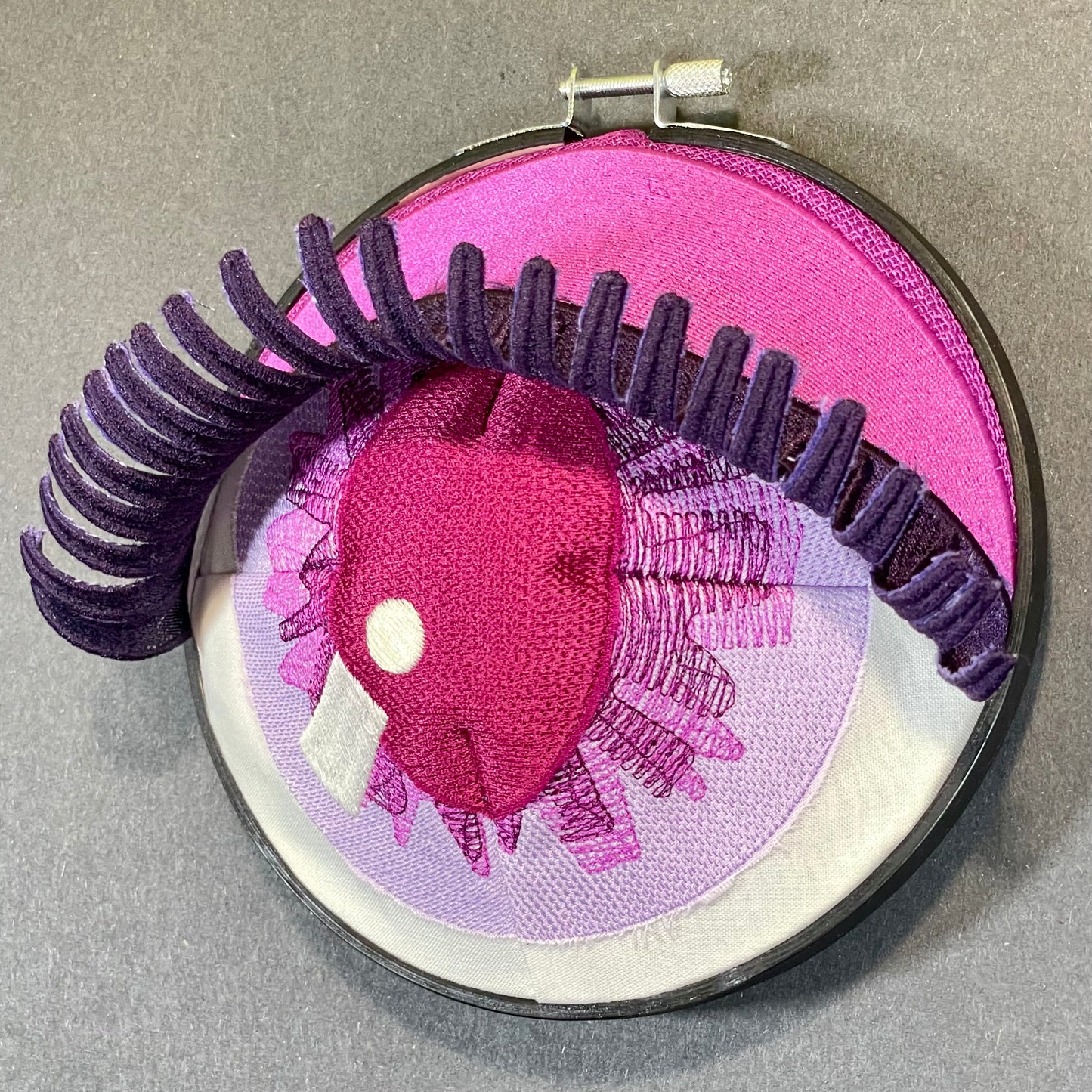 RAJA | Wall Hanging Fiber Art Eye