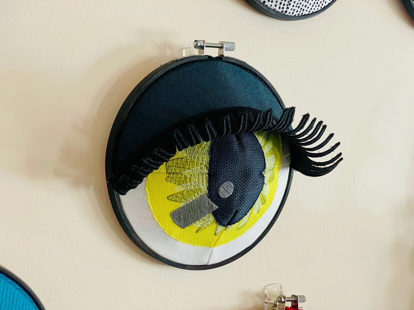FINNEY | Wall Hanging Fiber Art Eye