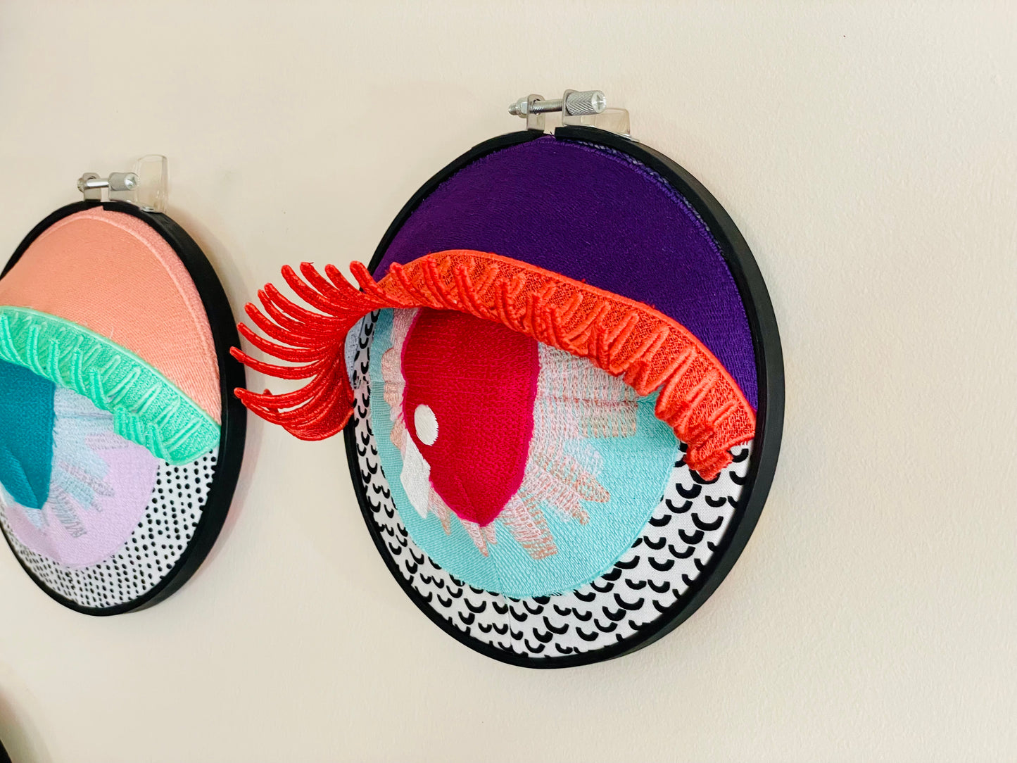 CILLY | Wall Hanging Fiber Art Eye
