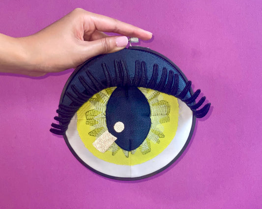 FINNEY | Wall Hanging Fiber Art Eye