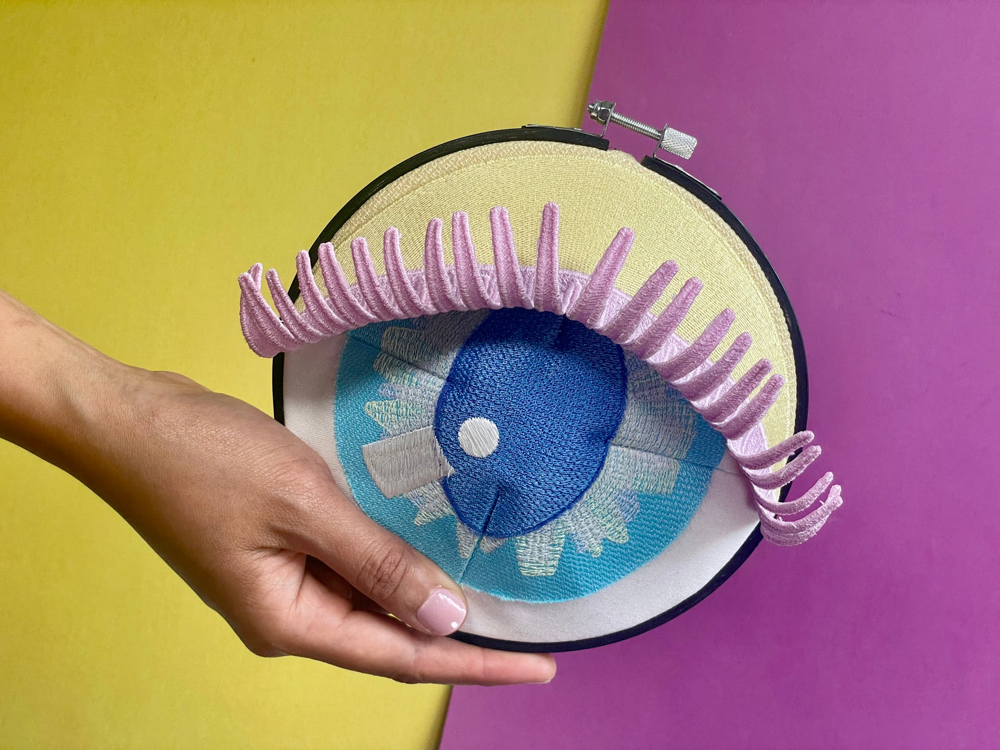 BREE | Wall Hanging Fiber Art Eye