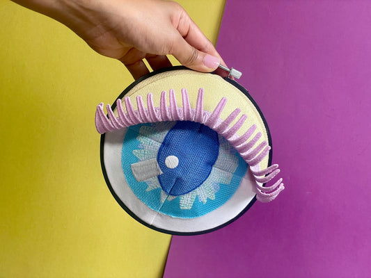 BREE | Wall Hanging Fiber Art Eye