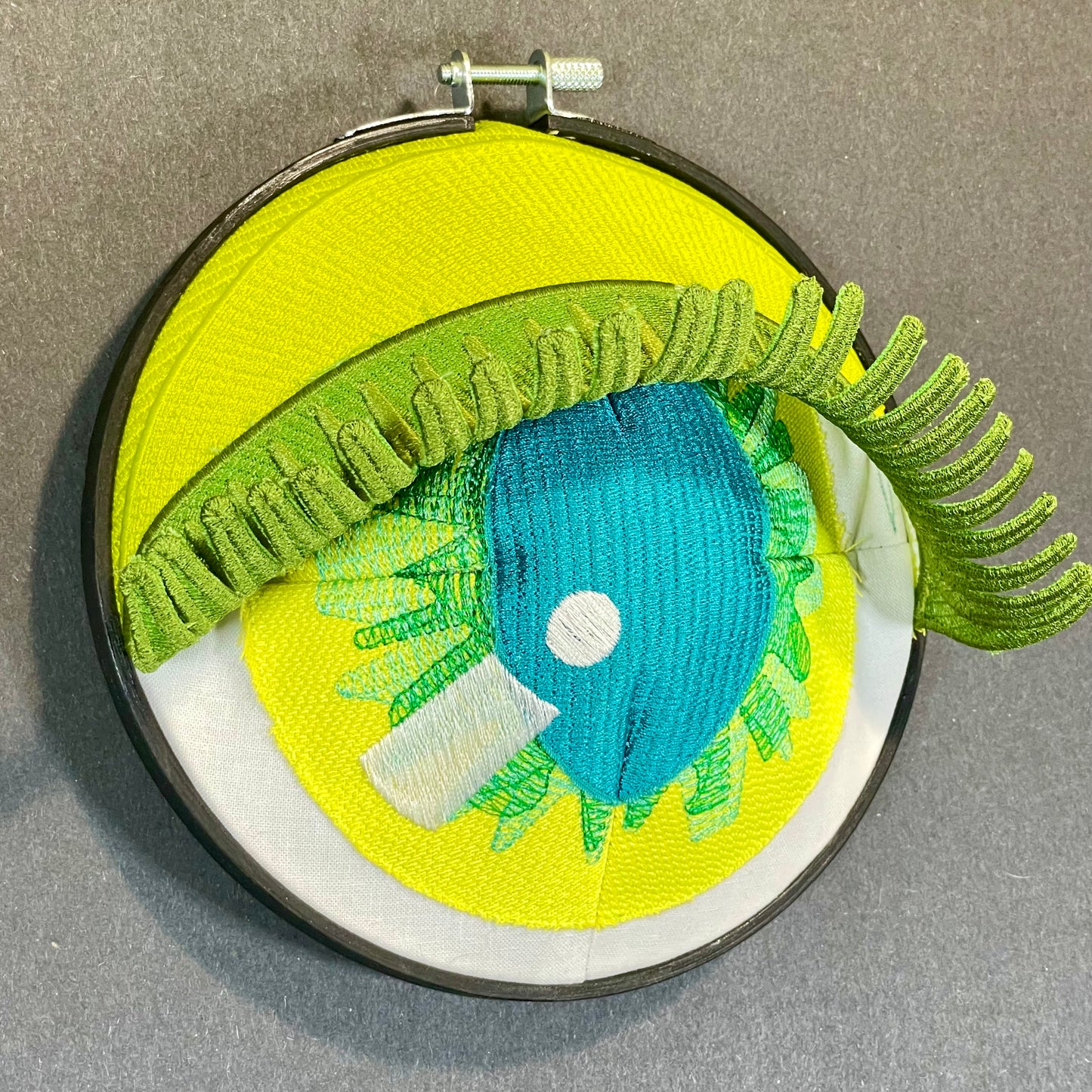 CAI | Wall Hanging Fiber Art Eye