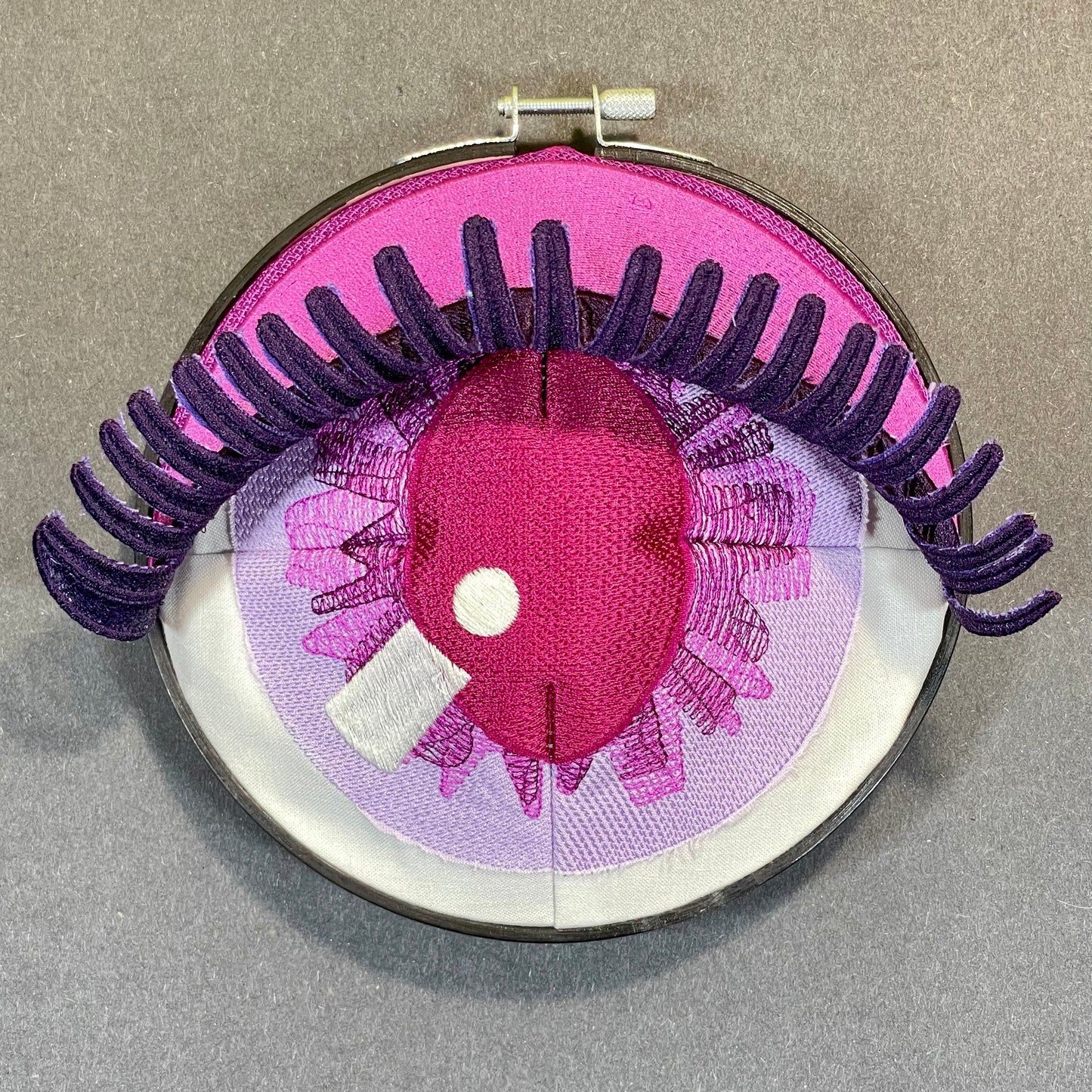 RAJA | Wall Hanging Fiber Art Eye