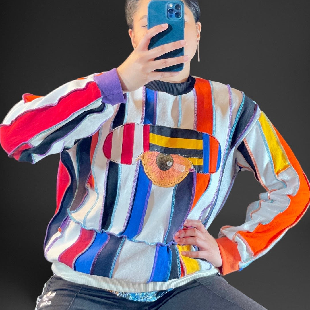 FRANKIE 2.0 | Upcycled Swearshirt, Size L