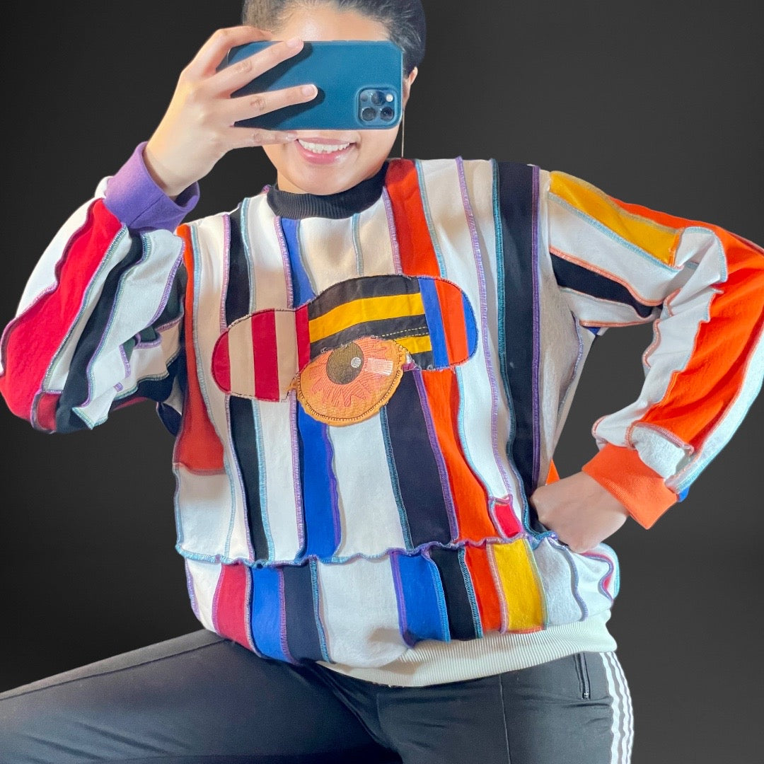 FRANKIE 2.0 | Upcycled Swearshirt, Size L