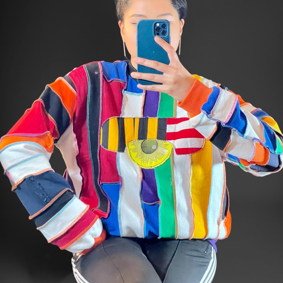 FRANKIE 2.0 | Upcycled Swearshirt, Size XL