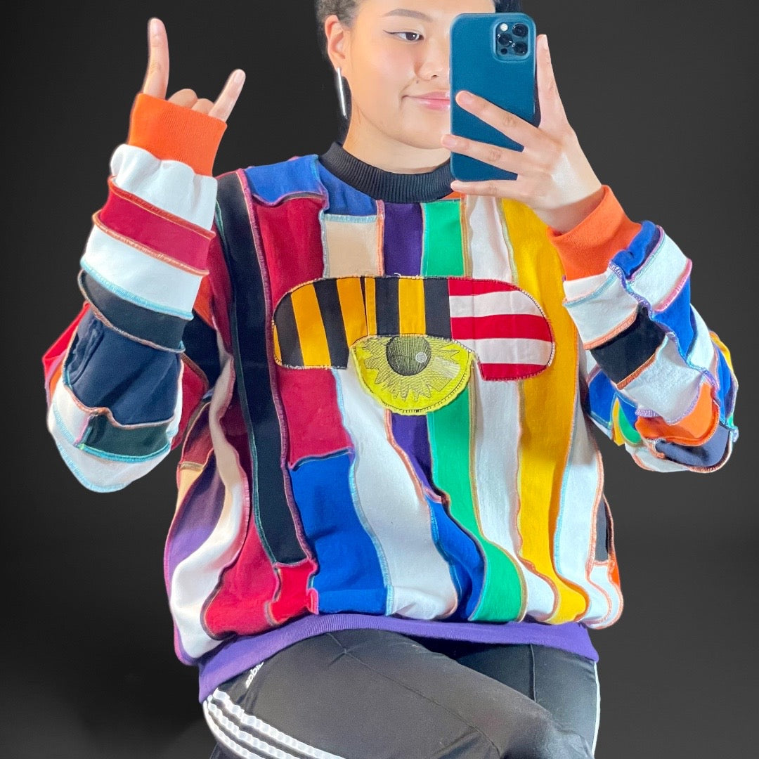 FRANKIE 2.0 | Upcycled Swearshirt, Size XL