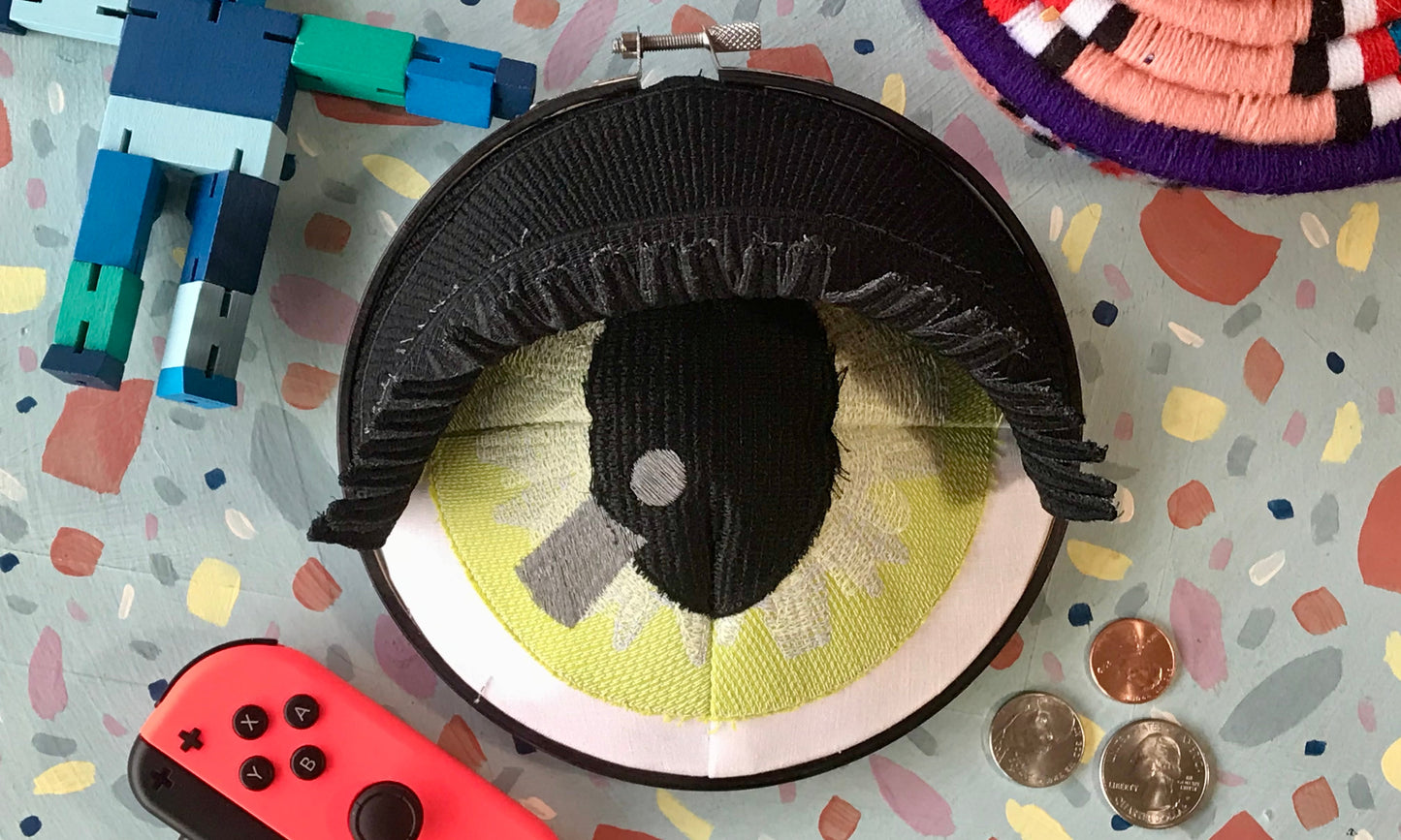 Fiber Art Eye | Made-to-Order