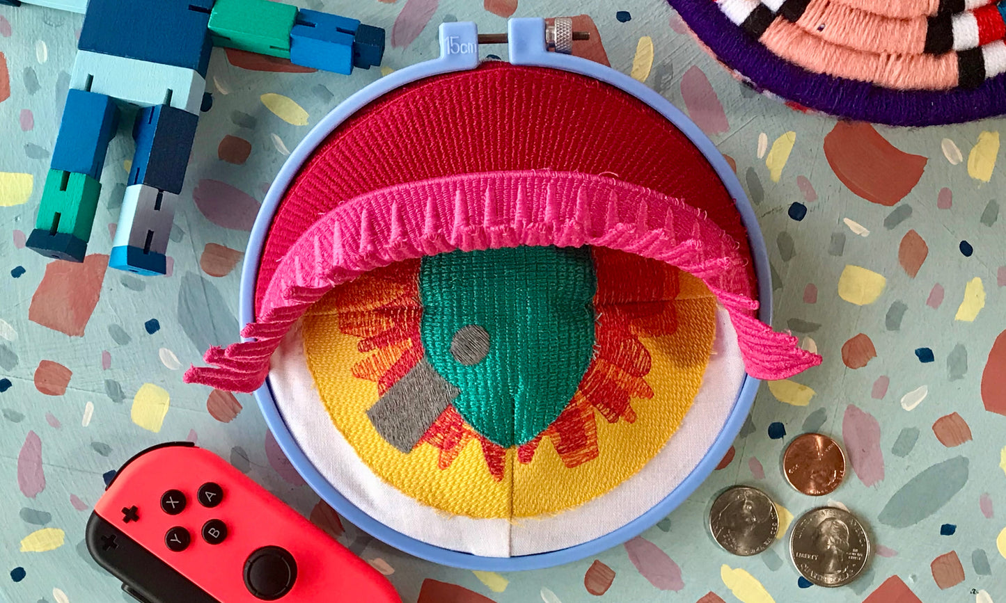 Fiber Art Eye | Made-to-Order