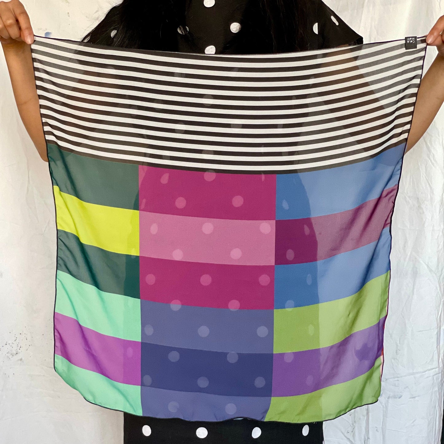 Color Block Scarf