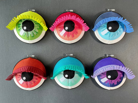 Round iris eyes