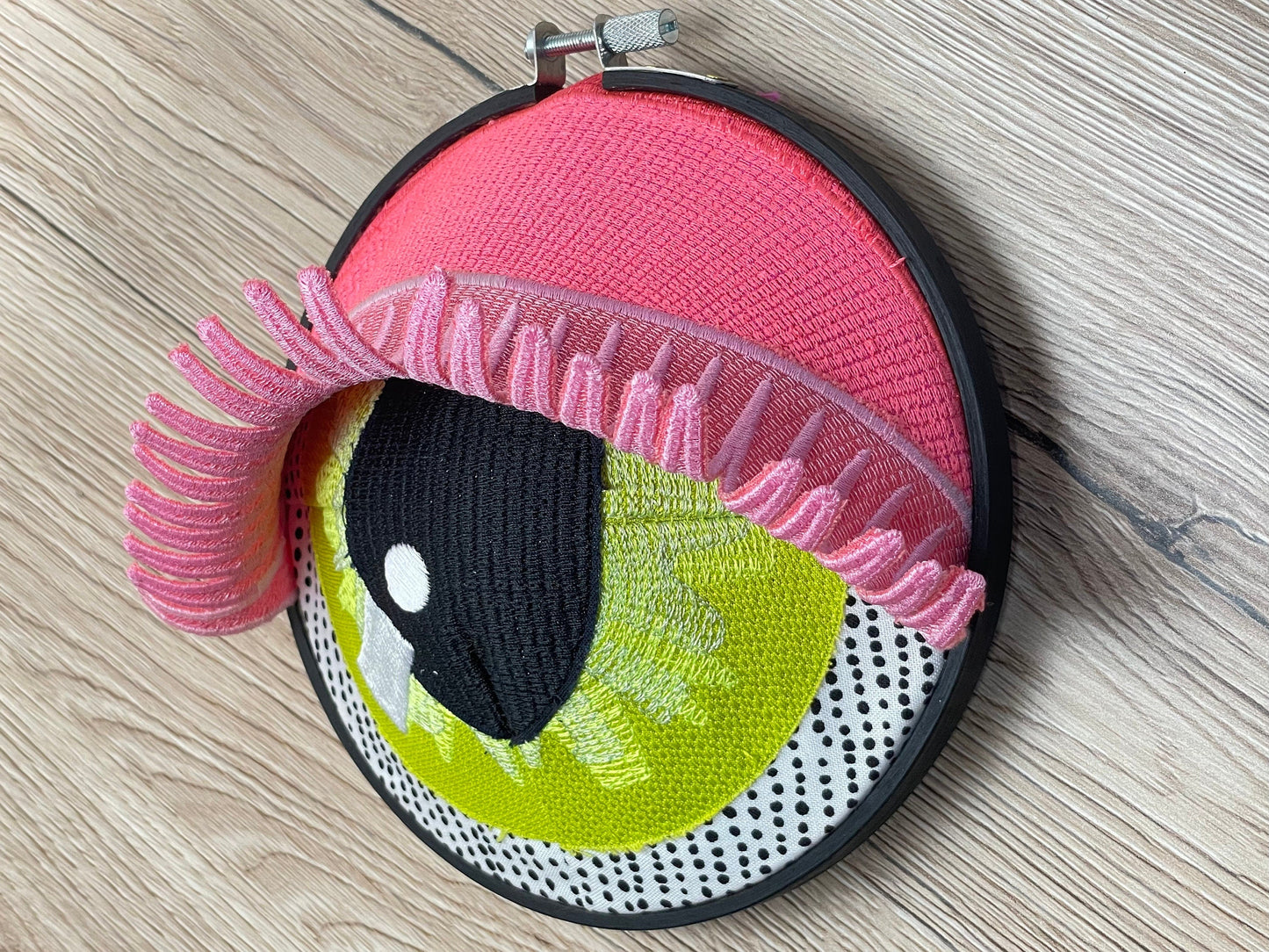 CERA | Wall Hanging Fiber Art Eye