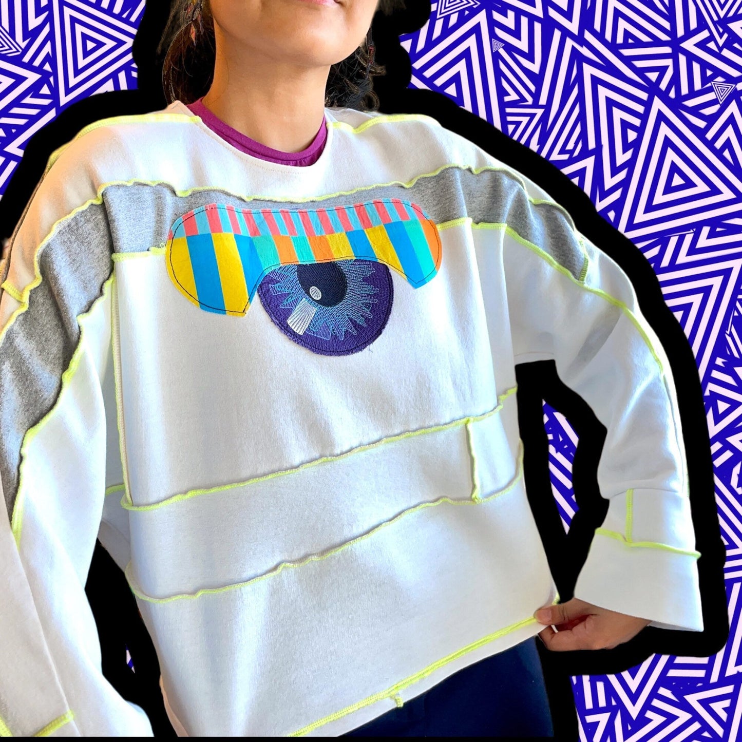 FRANKIE | Upcycled Swearshirt, Size M