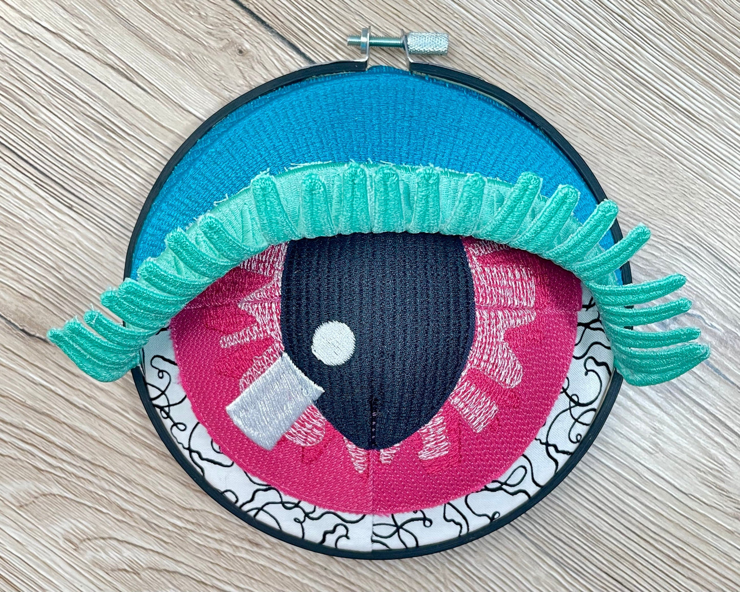 DION | Wall Hanging Fiber Art Eye