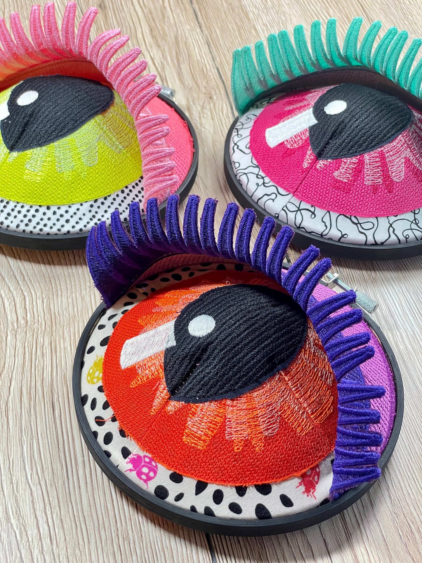 VIV | Wall Hanging Fiber Art Eye